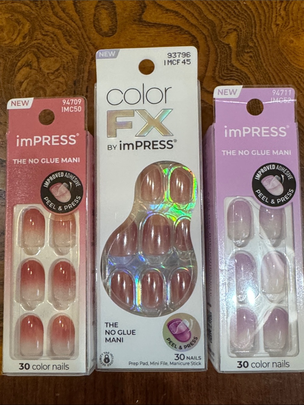 imPRESS (3) Color FX & Impress Press-On Nails
